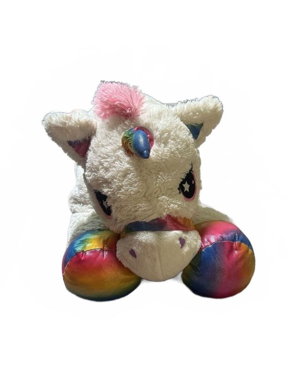 Goffa Giant Jumbo 48" Unicorn Plush Stuffed Animal Colorful Rainbow Colors Rare